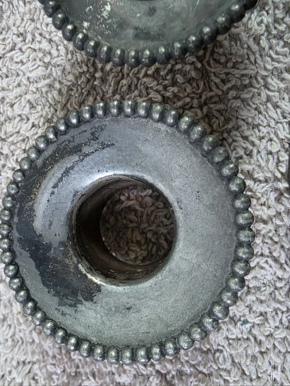 Vintage Screw In Candle Holders Set Of Four
